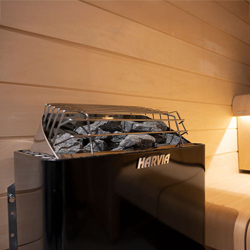 Harvia KIP Series 8kW Sauna Heater, Black — view 2