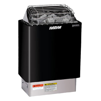 Harvia KIP Series 6kW Sauna Heater, Black