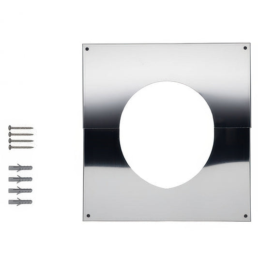 Harvia Lead-Through Flange, Stainless Steel