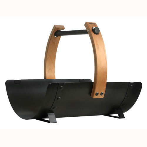 Harvia Legend Firewood Carrier - Wood-Burning Sauna Stove Firewood Carrier, Black