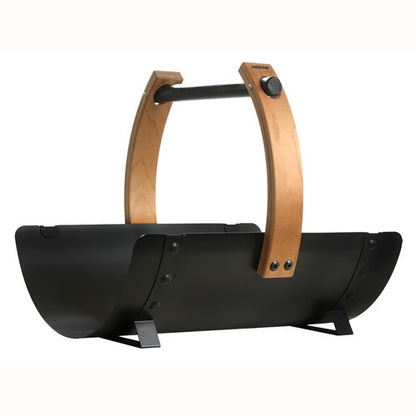 Harvia Legend Firewood Carrier - Wood-Burning Sauna Stove Firewood Carrier, Black