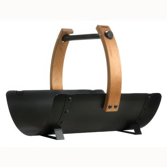 Harvia Legend Firewood Carrier - Wood-Burning Sauna Stove Firewood Carrier, Black