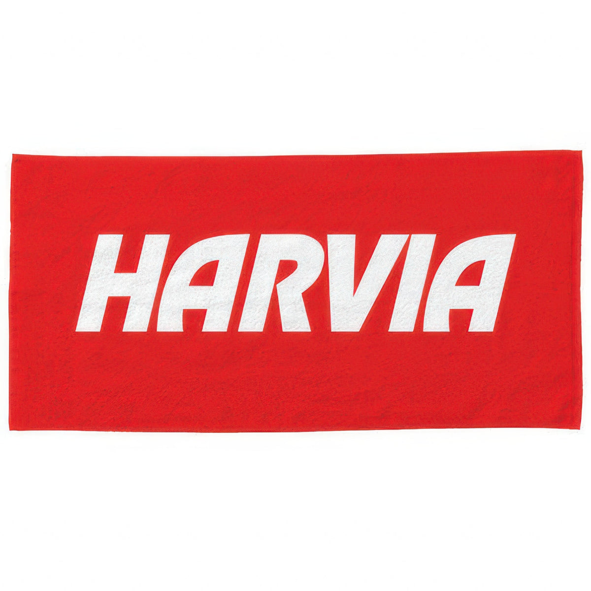 Harvia Hand Towel - Red Sauna Hand Towel, 14x22