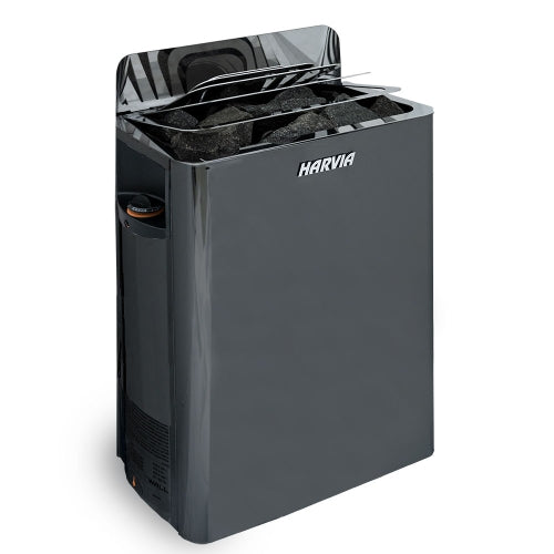 Harvia The Wall SW80 - The Wall Series 8kW Sauna Heater, Black