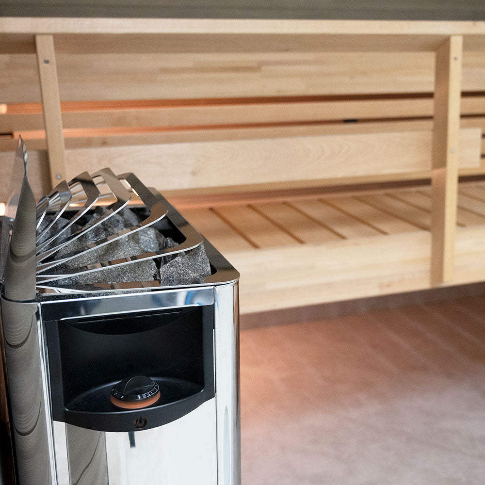 Harvia The Wall SWS60 - The Wall Series 6kW Sauna Heater, Stainless Steel — view 4