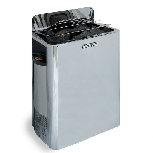 Harvia The Wall SWS60 - The Wall Series 6kW Sauna Heater, Stainless Steel