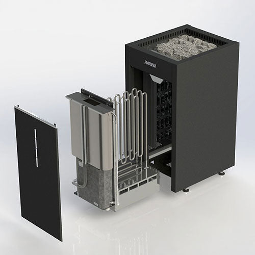 Harvia Virta Combi HL80SA - Virta Combi Series 8.0kW Steam Sauna Heater — view 2