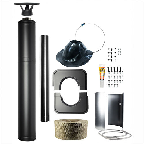 Harvia Pro 20 BK WH Pkg - Wood-Burning Sauna Stove Package, 24kW — view 5