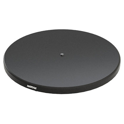 Harvia Protective Bedding Round - Protective Bedding for Harvia Sauna Stoves, Black, Round