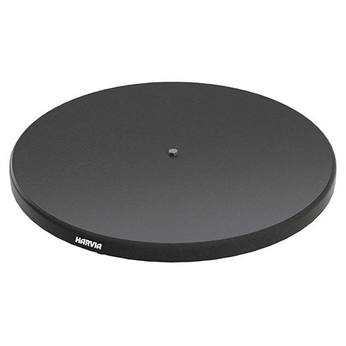 Harvia Protective Bedding Round - Protective Bedding for Harvia Sauna Stoves, Black, Round