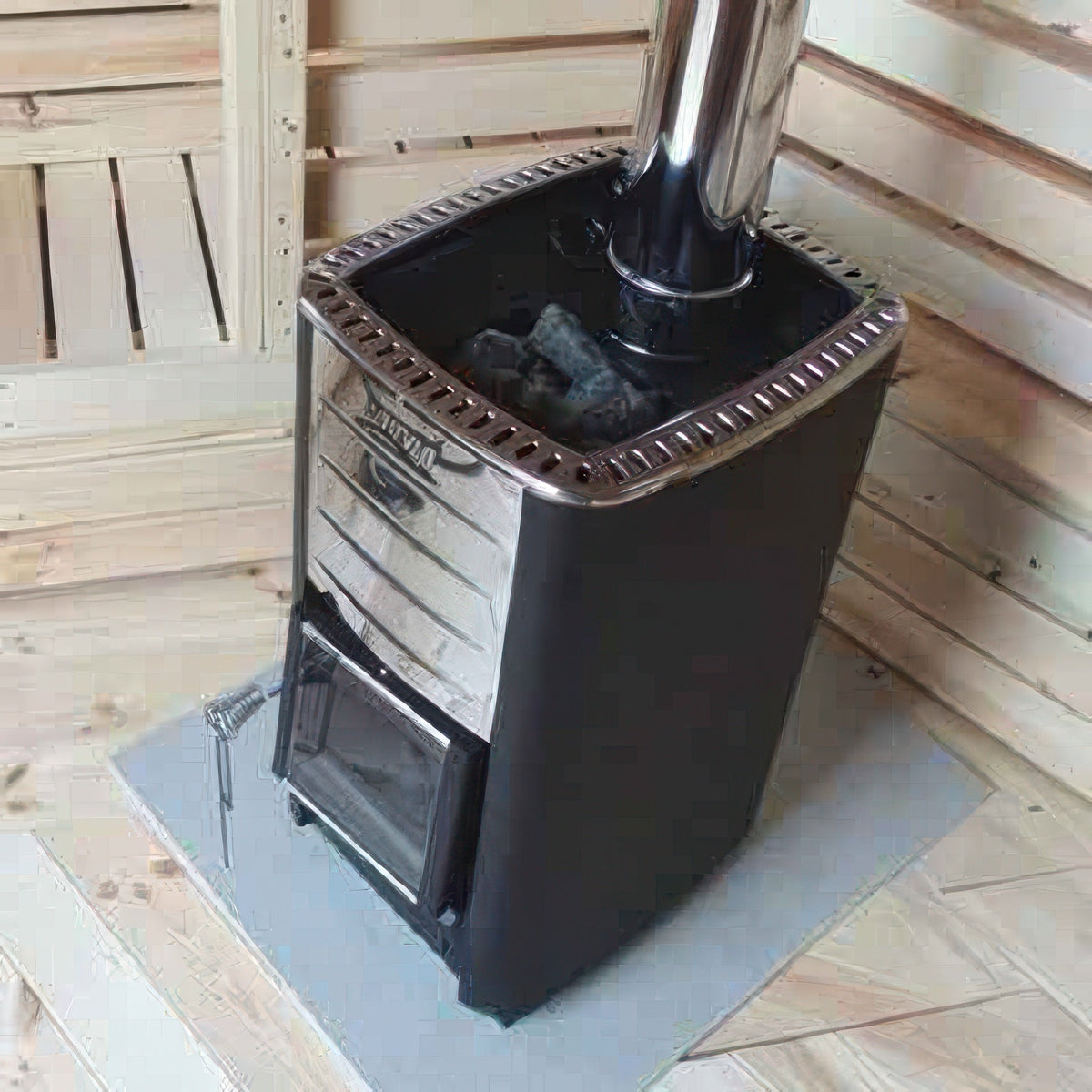 Harvia M3 M-Series 16.5kW Wood-Burning Sauna Stove — view 2