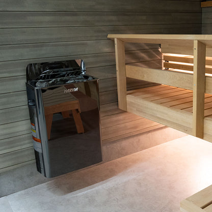 Harvia The Wall SW60 - The Wall Series 6kW Sauna Heater, Black — view 2