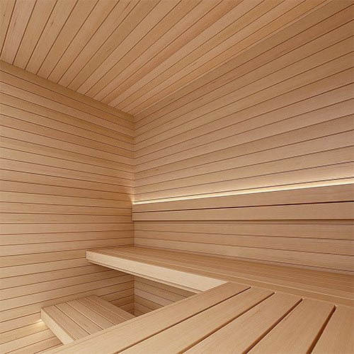 PROSAUNAS Hemlock 1x6 VG S4SEE - Sauna Wood, Vertical Grain, Smooth 4 Sides, Eased Edges, Bench Material — view 3