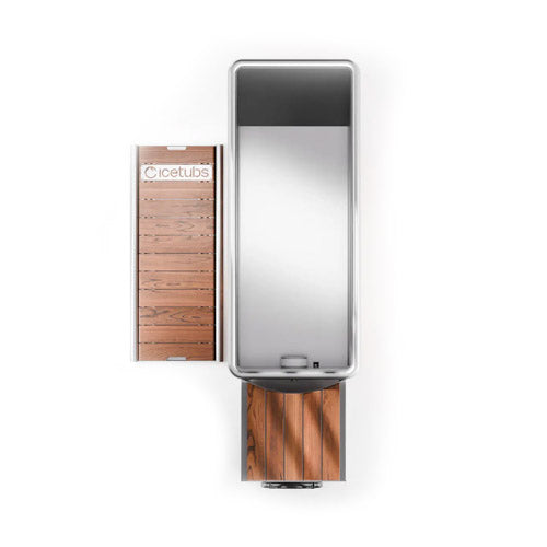 Icetubs Drip Tray - Thermowood & Stainless Drip Tray — view 3