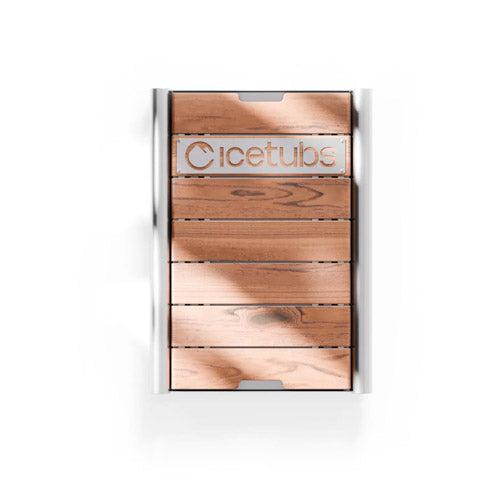 Icetubs Drip Tray - Thermowood & Stainless Drip Tray