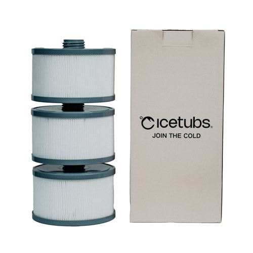Icetubs Water Filter - Water Purification Filter, 6" x 5", 6 Pack