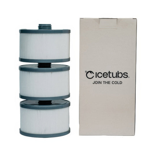 Icetubs Water Filter - Water Purification Filter, 6" x 5", 6 Pack