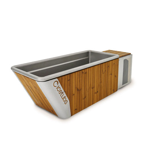 Icetubs IceBath - Coldtherapy Bath, Thermowood & Stainless Cold Therapy Immersion