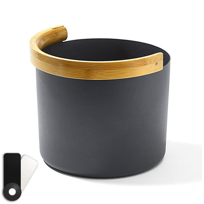 KOLO Bucket 2 - Sauna Bucket with curved Handle, Bamboo/Aluminum, 1.5Gal