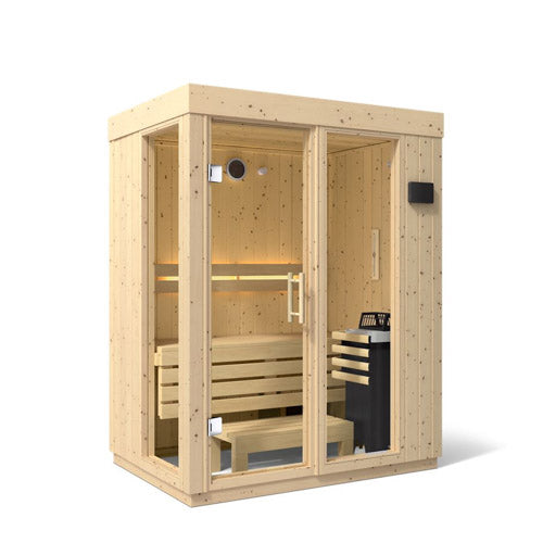 Kohler Indoor Sauna Kit, Scandinavian Spruce, Up to 5 Persons