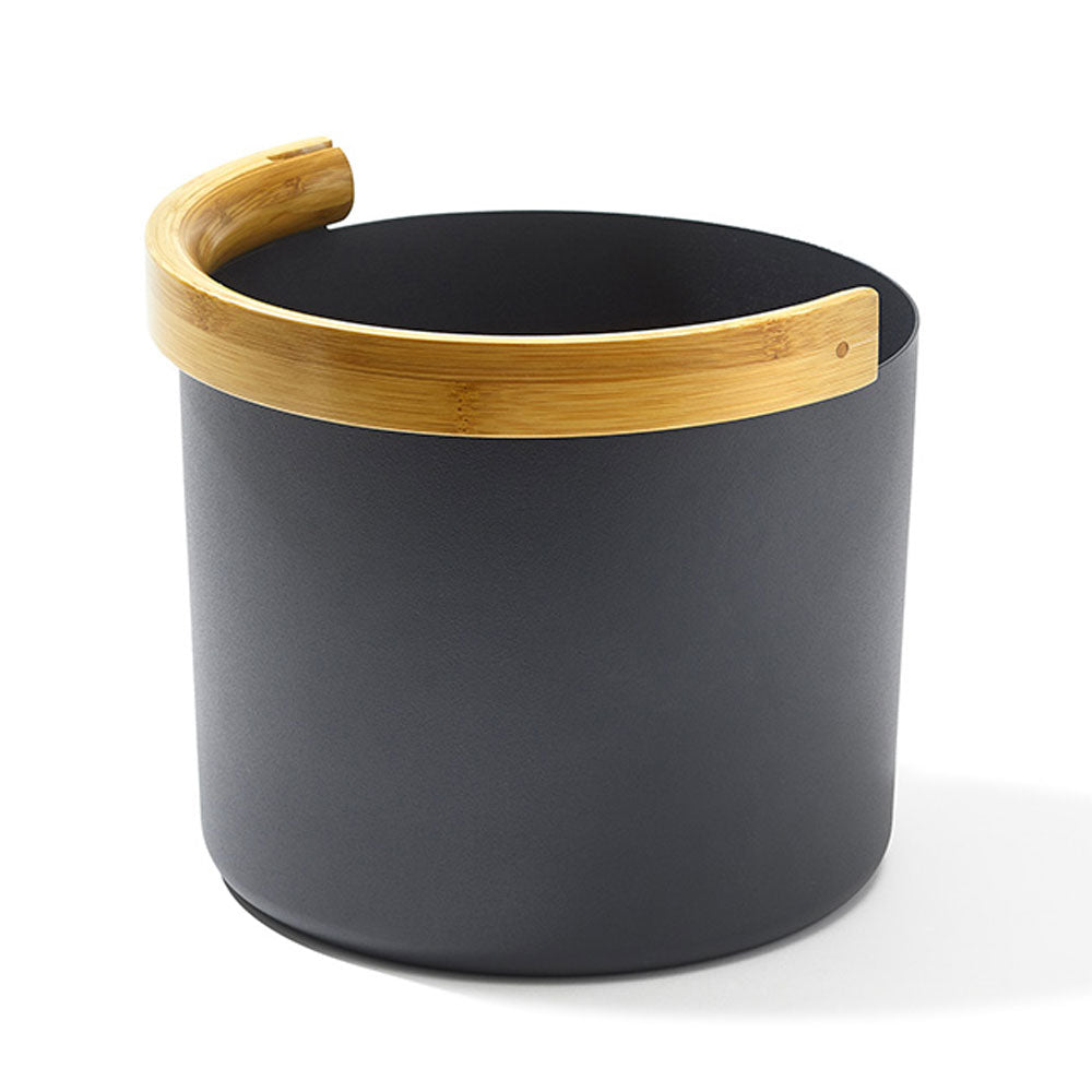 KOLO Bucket 2 - Sauna Bucket with curved Handle, Bamboo/Aluminum, 1.5Gal — view 5