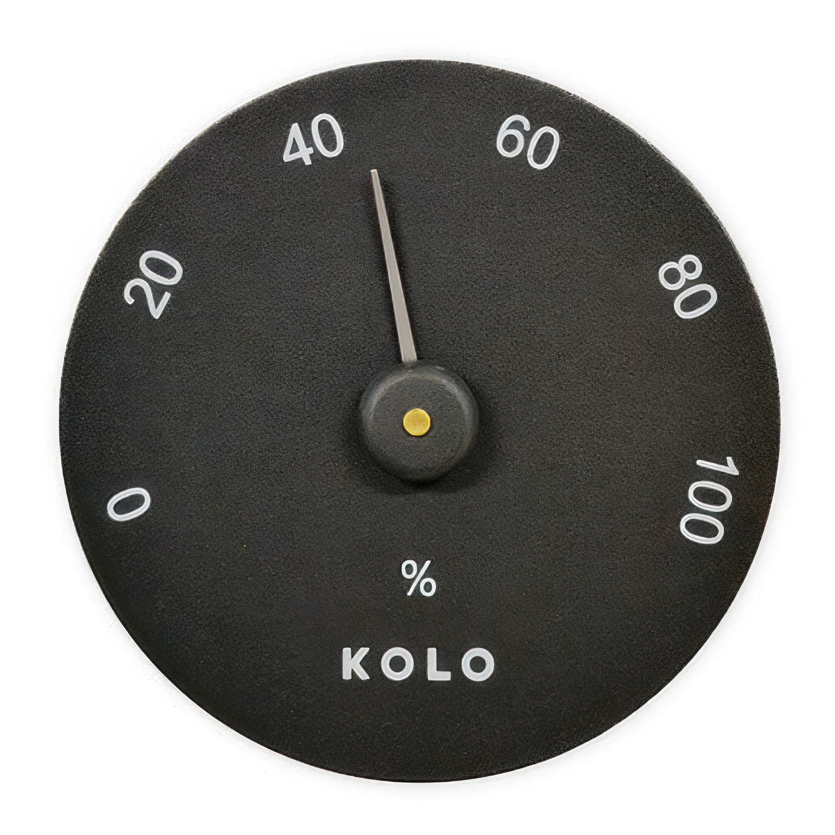 KOLO Hygrometer - Hygrometer, Round, Black