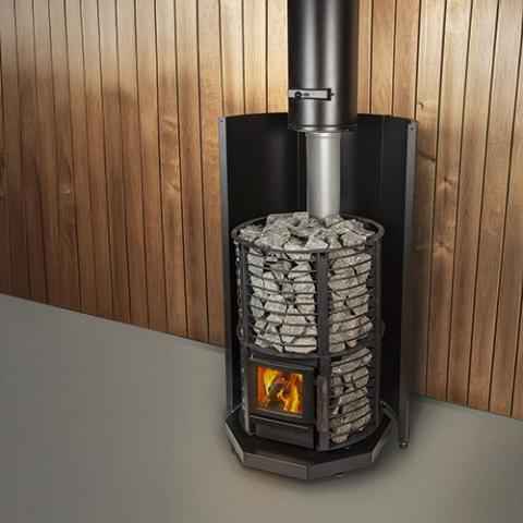 Narvi Inari Wood-Burning Sauna Stove, 16kW