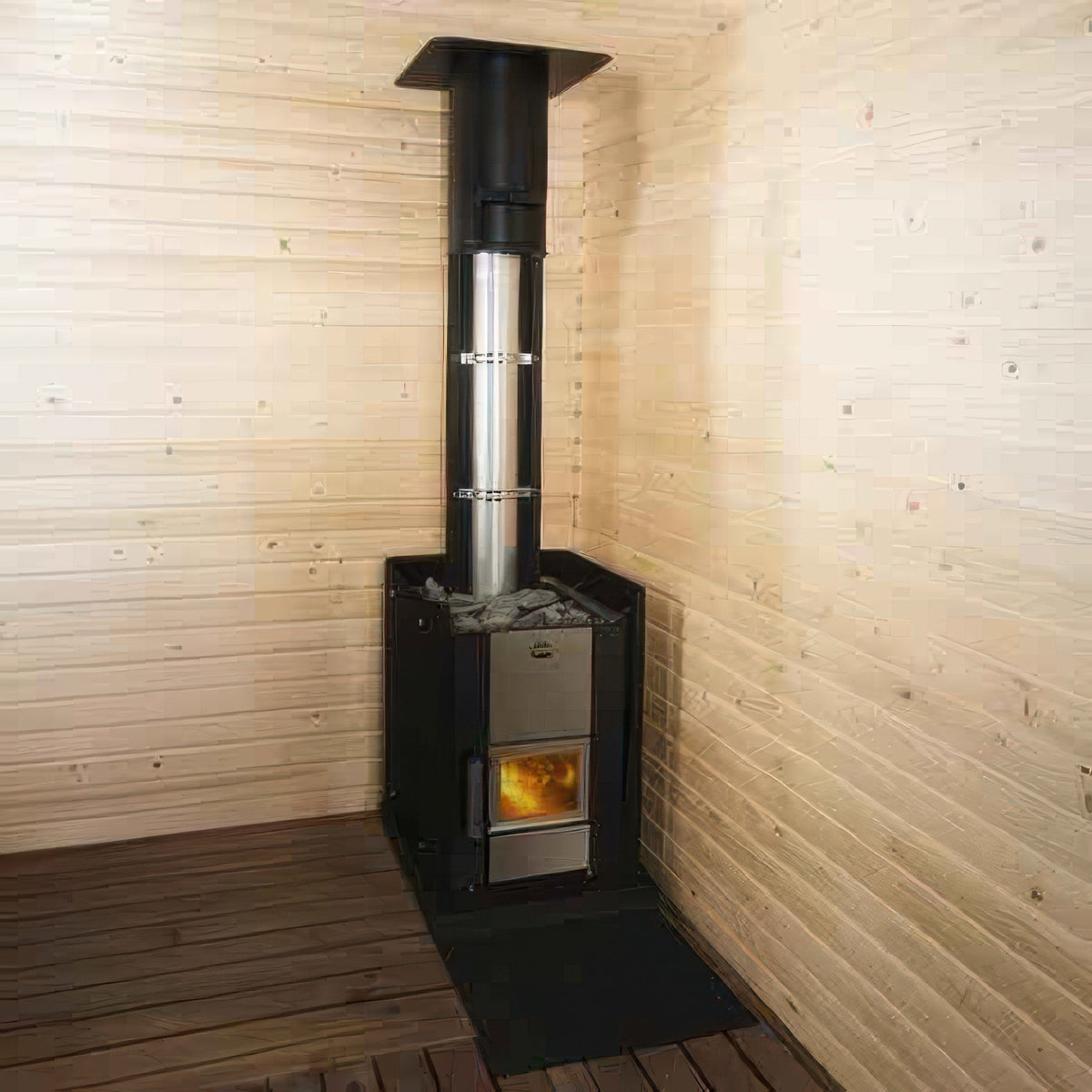Narvi Kuru Wood-Burning Sauna Stove, Up to 16kW — view 2