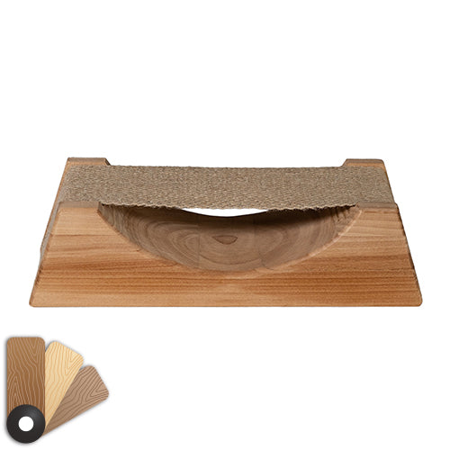 PROSAUNAS Ergo-Headrest - Wood Sauna Headrest w/Cloth Neck Support