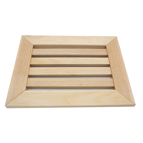 PROSAUNAS Alder Air Vent - Alder, Sauna, Ventilation Grille, .5" x 5.9" x 7.5"