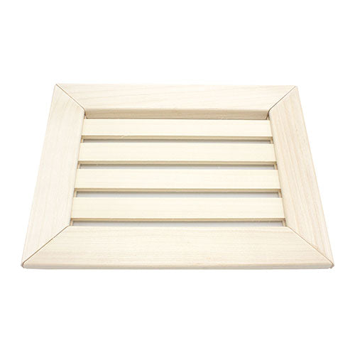 PROSAUNAS Aspen Air Vent - Aspen, Sauna, Ventilation Grille, .5" x 5.9" x 7.5"