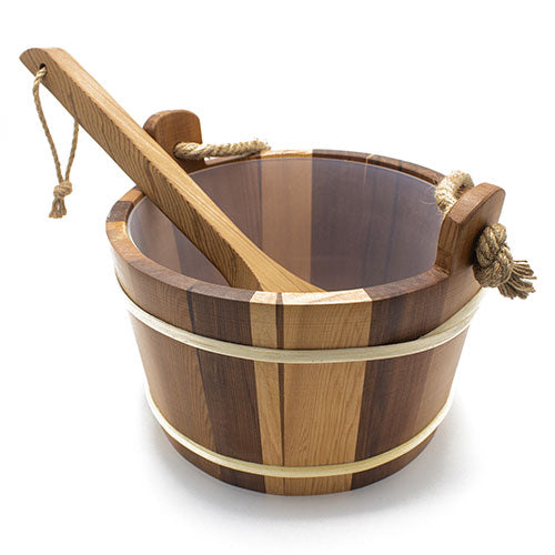PROSAUNAS 4L Bucket & Ladle - Bucket & Ladle, 4L & 100mL