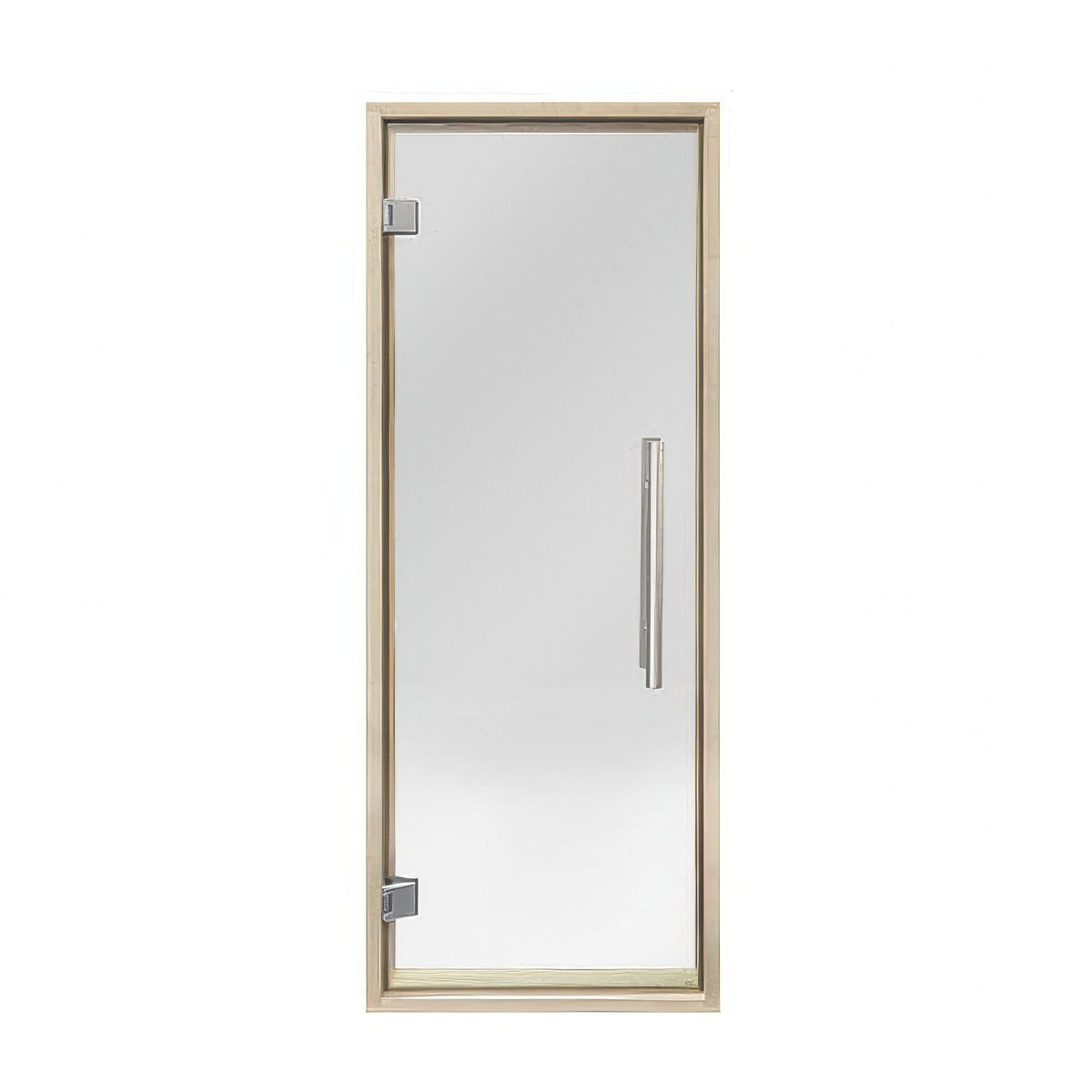 PROSAUNAS Tinted Glass Sauna Door 24x73 - Prehung Tinted Glass Sauna Door, Aspen Frame