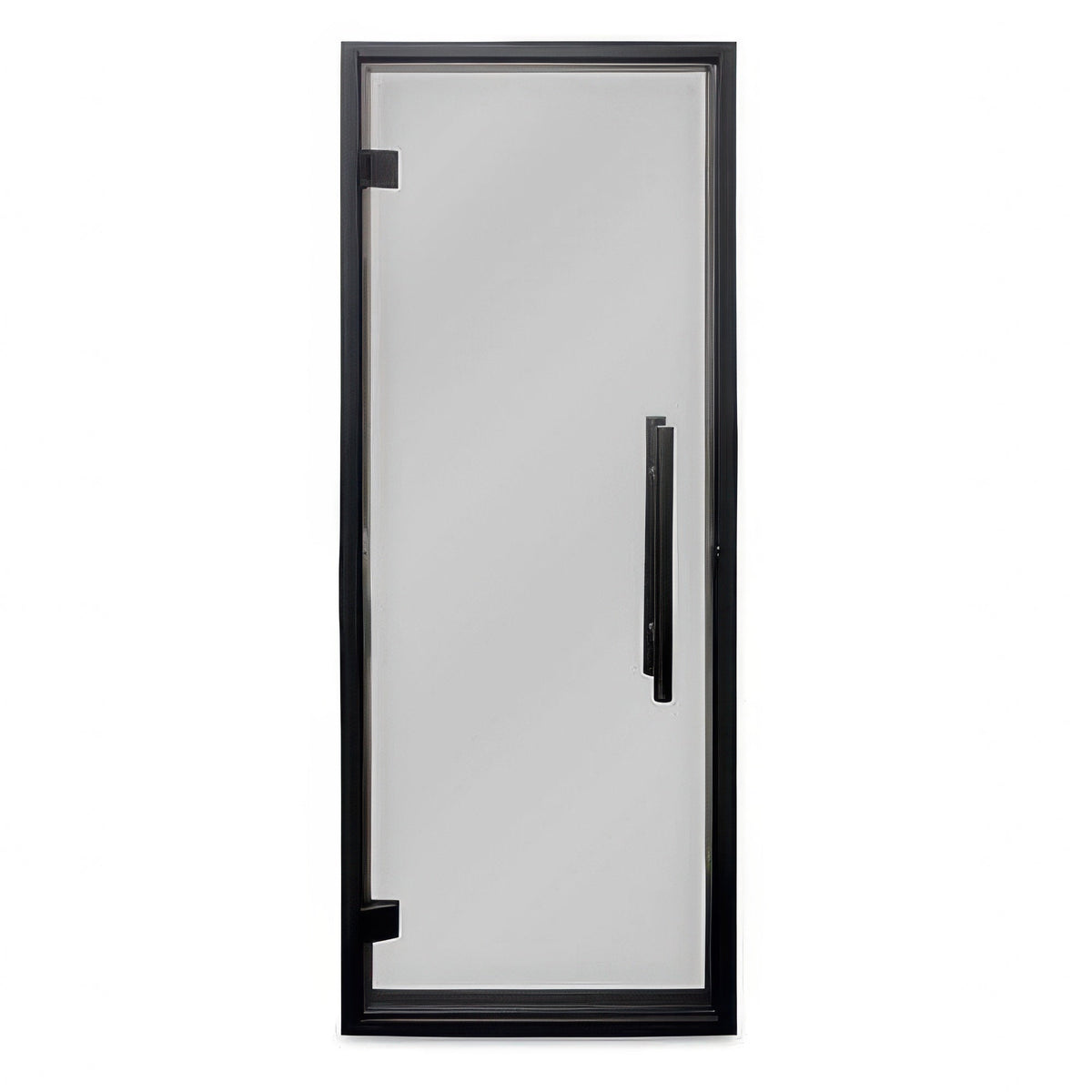 PROSAUNAS Tinted Glass Sauna Door 24x73 - Prehung Tinted Glass Sauna Door, Black Alder Frame