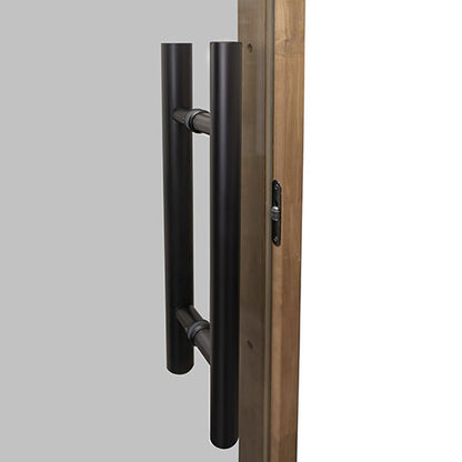 PROSAUNAS Tinted Glass Sauna Door 24x73 - Prehung Tinted Glass Sauna Door, Thermo-Aspen Frame — view 4