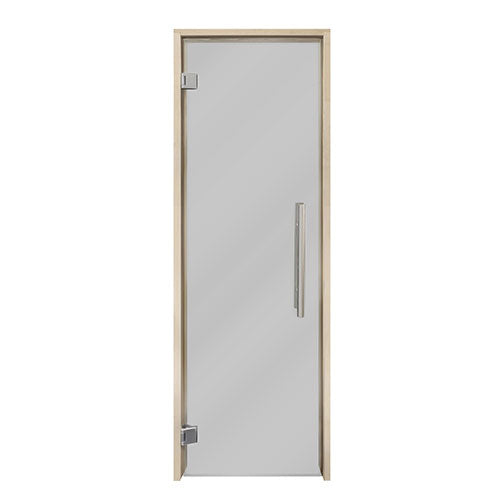 PROSAUNAS Tinted Glass Sauna Door 24x81 - Prehung Tinted Glass Sauna Door, Aspen