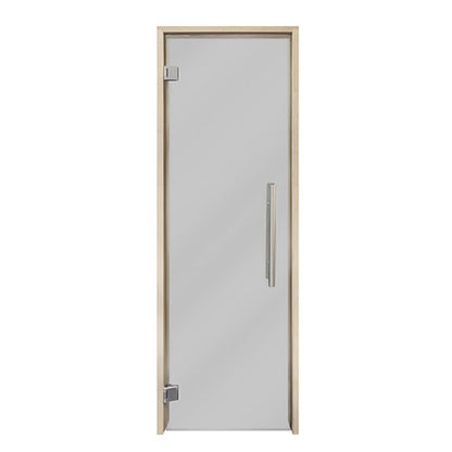 PROSAUNAS Tinted Glass Sauna Door 24x81 - Prehung Tinted Glass Sauna Door, Aspen