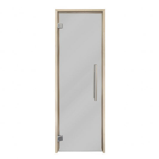 PROSAUNAS Tinted Glass Sauna Door 24x81 - Prehung Tinted Glass Sauna Door, Aspen
