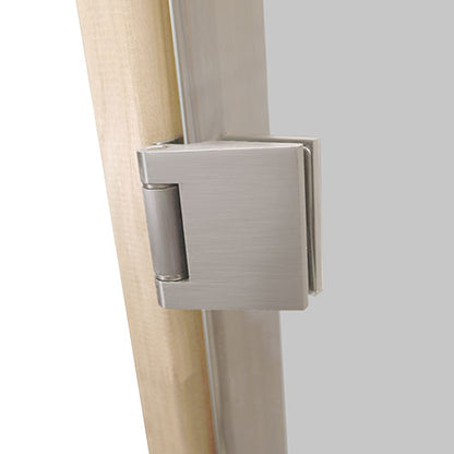 PROSAUNAS Tinted Glass Sauna Door 24x81 - Prehung Tinted Glass Sauna Door, Aspen — view 5