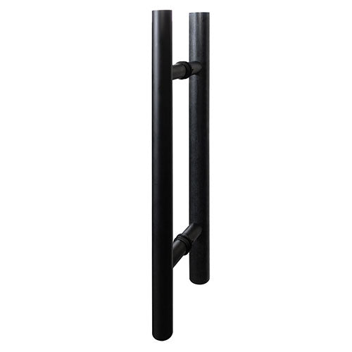 PROSAUNAS Clear Glass Sauna Door 24x81 - Prehung Clear Glass Sauna Door, Black Alder — view 5