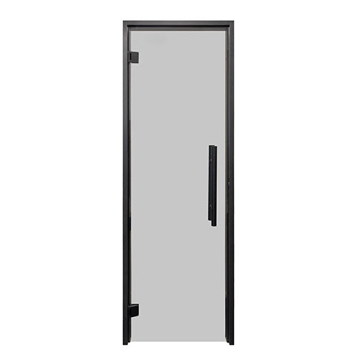 PROSAUNAS Tinted Glass Sauna Door 24x81 - Prehung Tinted Glass Sauna Door, Black Alder