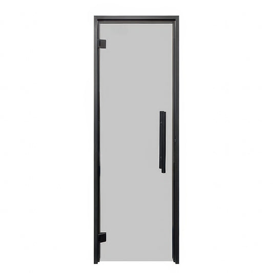 PROSAUNAS Tinted Glass Sauna Door 24x81 - Prehung Tinted Glass Sauna Door, Black Alder