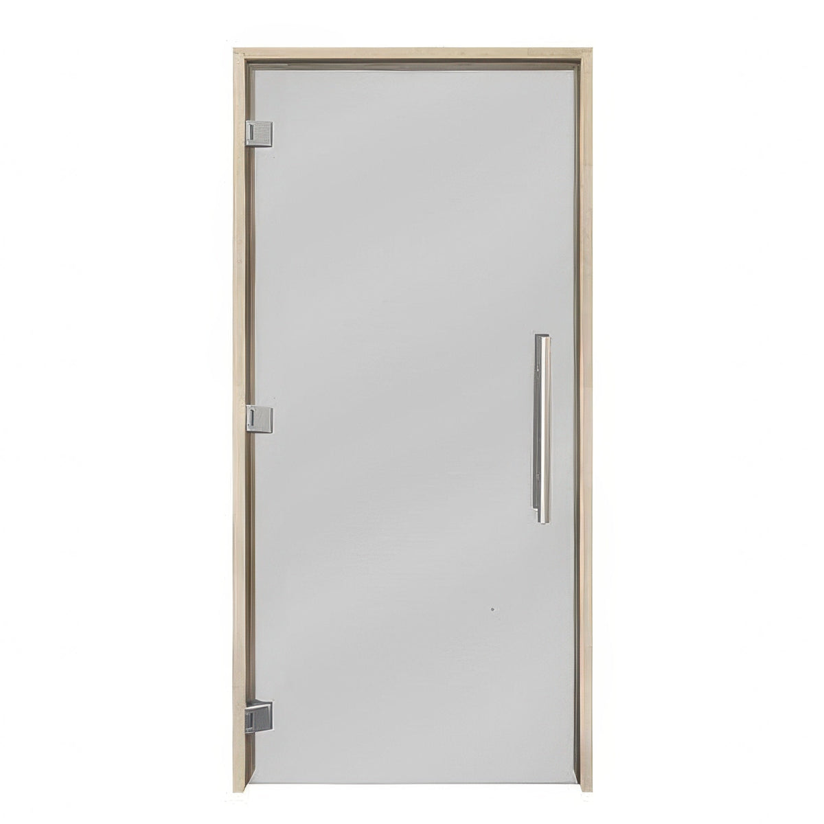 PROSAUNAS Tinted ADA Glass Sauna Door 36x81 - Prehung ADA Tinted Glass Sauna Door, Aspen