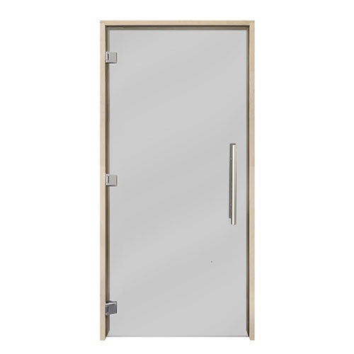 PROSAUNAS Tinted ADA Glass Sauna Door 36x81 - Prehung ADA Tinted Glass Sauna Door, Aspen