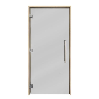 PROSAUNAS Tinted ADA Glass Sauna Door 36x81 - Prehung ADA Tinted Glass Sauna Door, Aspen