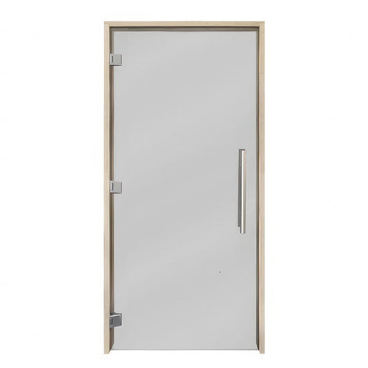 PROSAUNAS Tinted ADA Glass Sauna Door 36x81 - Prehung ADA Tinted Glass Sauna Door, Aspen