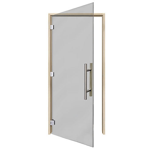 PROSAUNAS Tinted ADA Glass Sauna Door 36x81 - Prehung ADA Tinted Glass Sauna Door, Aspen — view 2