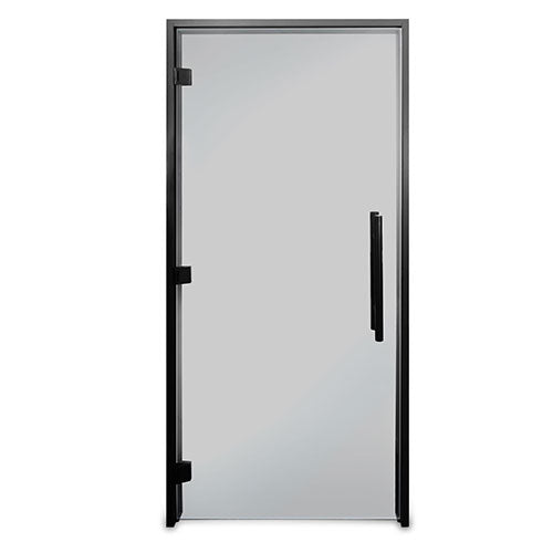 PROSAUNAS Tinted ADA Glass Sauna Door 36x81 - Prehung ADA Tinted Glass Sauna Door, Black Alder
