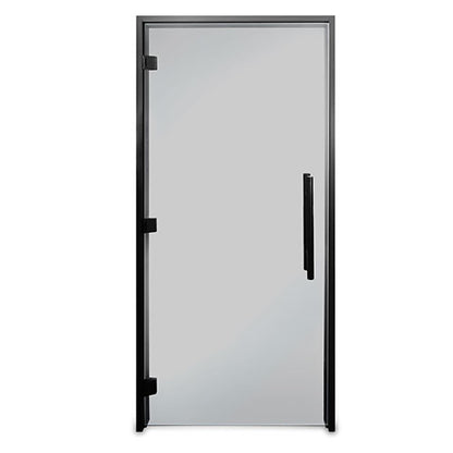 PROSAUNAS Tinted ADA Glass Sauna Door 36x81 - Prehung ADA Tinted Glass Sauna Door, Black Alder