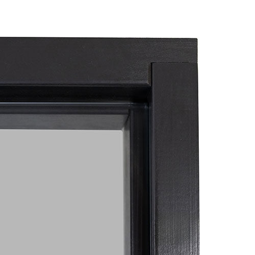 PROSAUNAS Tinted ADA Glass Sauna Door 36x81 - Prehung ADA Tinted Glass Sauna Door, Black Alder — view 5